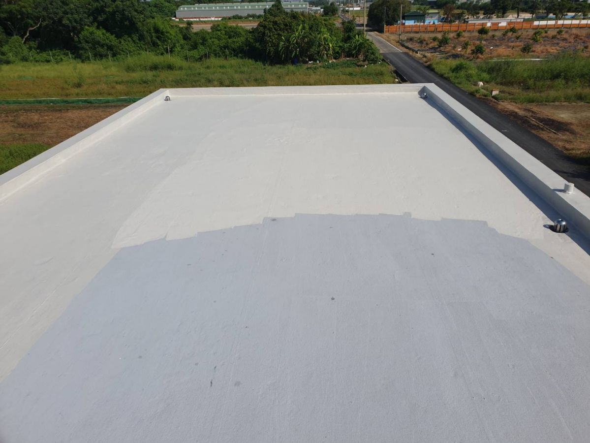 【高雄屋頂防水】樓頂地板，防水定期保養施工前後圖片